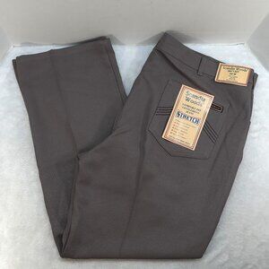 Scandia Woods Gentlemens Jeans Mens 44x30 Brown Comfort Fit Stretch Denim NWT